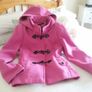 Pink Winter Jacket with Hood - Size 12 Image 2