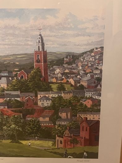 Shandon Tower Cork print by Anna O Hara