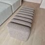 Jysk Bislev Dark Sand Bench Image 2