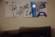 Chris Jericho Fozzy Autograph Ticket
