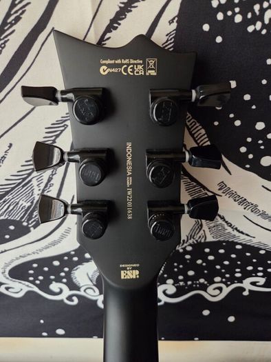 Esp Ltd Black Metal Eclipse