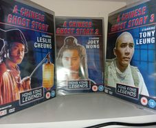 Very Rare Collection A Chinese Ghost Story 1,2,3 Dvd All Sealed Hong Kong Legends De Agostini