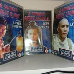 Very Rare Collection A Chinese Ghost Story 1,2,3 Dvd All Sealed Hong Kong Legends De Agostini