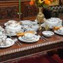 Adams Ironstone Country Meadow 57-Piece Dinnerware Set Image 2