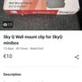 sky q clip for wall mount fir sky q mini box Image 2