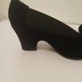 Cefalu Ladies Brumabe Black Suede Leather Shoe UK2 EU35 New With Box CAN POST Image 8