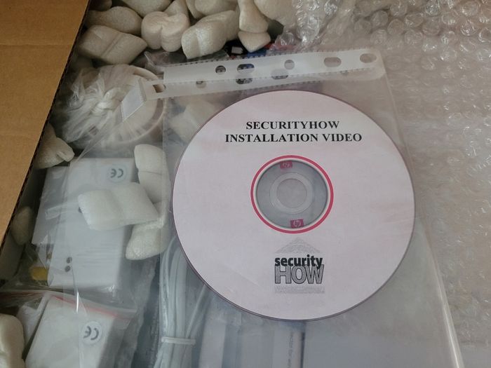 Complete home security alarm system