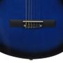 Classical Guitar for Beginner with Bag Blue 4/4 39" Image 7