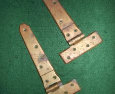 Large Brass Hinges