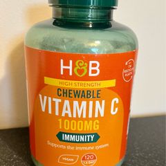 Vitamin C 1000MG 120 tablets expire June 26