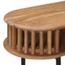 Handmade End Table Teak Brown Image 4