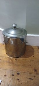 Art Deco Chrome Coal Bucket