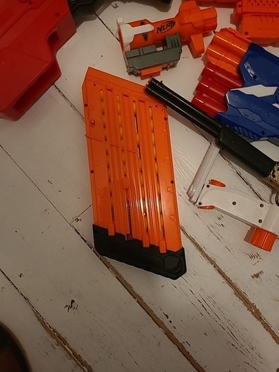 nerf x 6 plus accessories