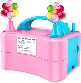 Balloon Pump, Electric Inflator Pump Inflator Blower Electric Balloon Inflator Portable Pump for Party, Wedding, Birthday, Promotional Activities