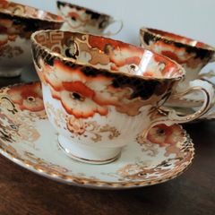 Antique Samuel radford imari part teaset