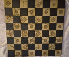 lord of the rings  chess board