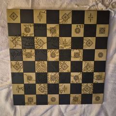 lord of the rings  chess board