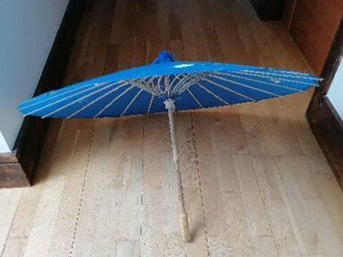 Vintage Rice Paper Umbrella