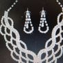 Bridal Neck piece and matching Earrings ( DEBS ) Image 4