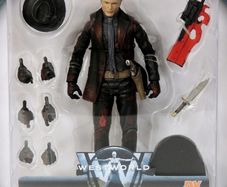 westworld Man in black battle  damaged action figure Exclusive by Diamond Select