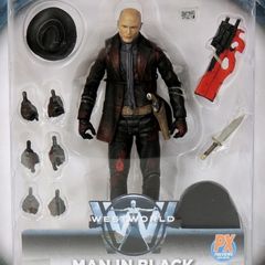 westworld Man in black battle  damaged action figure Exclusive by Diamond Select