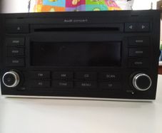 Audi A4 B7 /B6 Audi Concert Double Din CD/radio stereo headunit 8EO 035 186 AL