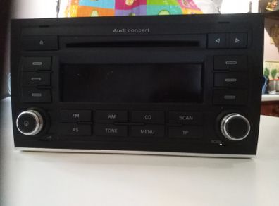 Audi A4 B7 /B6 Audi Concert Double Din CD/radio stereo headunit 8EO 035 186 AL