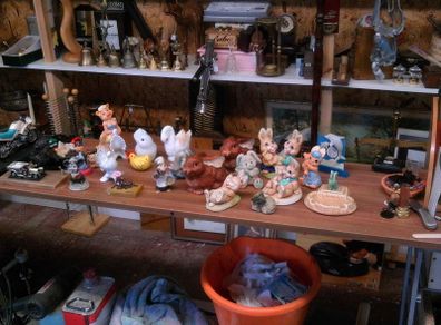 collection of animal ornaments