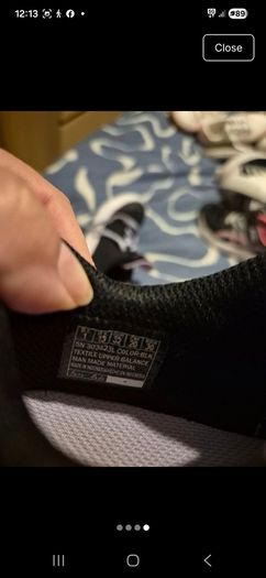 Bag of girls shoes