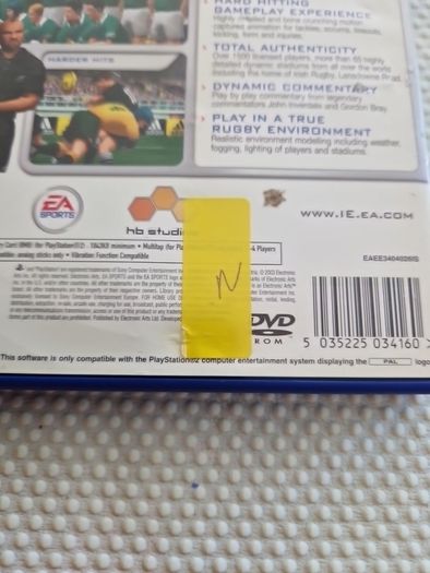 Rugby 2004 PlayStation2 Ps2 Games Original