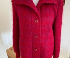 Donegal Design Mohair and Wool Hand Woven Jacket