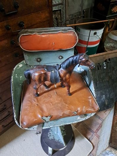 Vintage Leather Horse