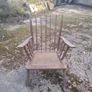 Solid Chair Antique Image 6