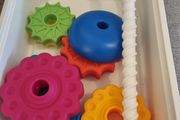 Fat Brain Toys SpinAgain Stacking Toy.