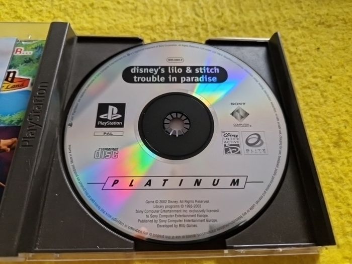 Lilo & Stitch Trouble in Paradise PlayStation1 Ps1 PlayStation2 Ps2 games Original