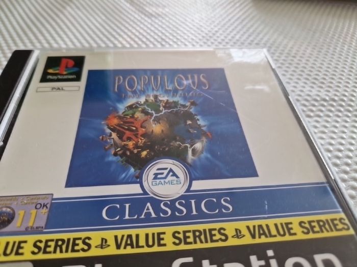 Populous PlayStation1 Ps1 PlayStation2 Ps2 Games Original