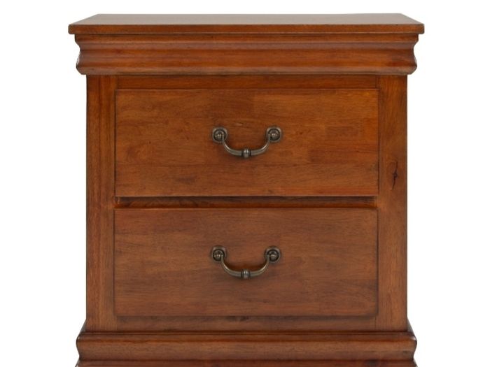 Dark Mahagony Nightstand/ Bedroom Bedside locker