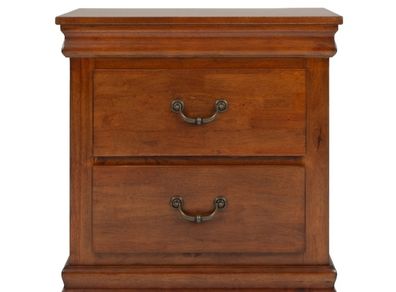 Dark Mahagony Nightstand/ Bedroom Bedside locker