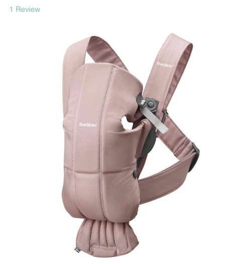 Babybjorn Mini Carrier Woven Old Rose
