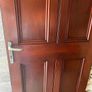 solid teak front door Image 4