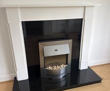 Modern electric fireplace