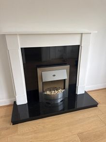 Modern electric fireplace