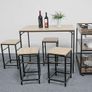 Bar Table and 4 stools FREE DELIVERY Image 3