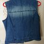Denim Vest Image 4