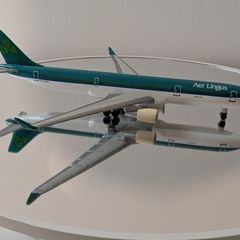 Diecast Aircraft Model, Aer Lingus - Airbus A330-300 airplane, 1:500 scale by Herpa