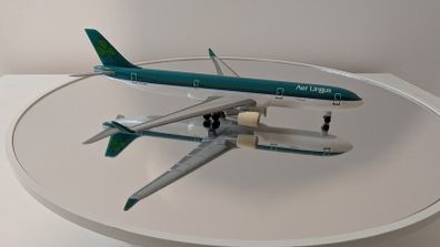 Diecast Aircraft Model, Aer Lingus - Airbus A330-300 airplane, 1:500 scale by Herpa
