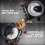 1100W Multifunctional Food Processor - Mixer, Crusher, Grinder, Citrus Juicer, Kneading Dough Blades with 3.2 L Bowl, 1.5 L Mixing Cup Black (FREE POSTAGE) Image 4