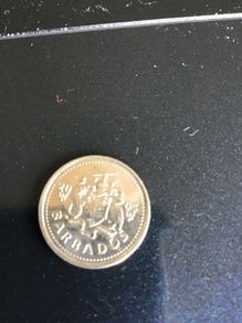 2005 Barbados coin 10 Cent