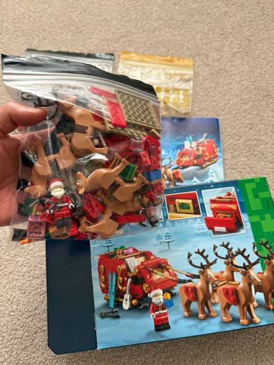 Lego Santa's Sleigh set 40499