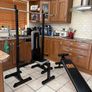 Weight Bench And  Squat/bench Press Rack, Second Bench (abs Sit Up Bench)50kg Barbell Weights Set,  Dumbbells, Accessories Etc. Image 3